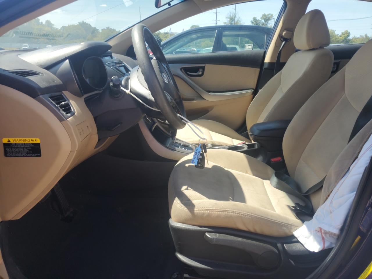 2013 Hyundai Elantra Gls VIN: 5NPDH4AE1DH191433 Lot: 71446955