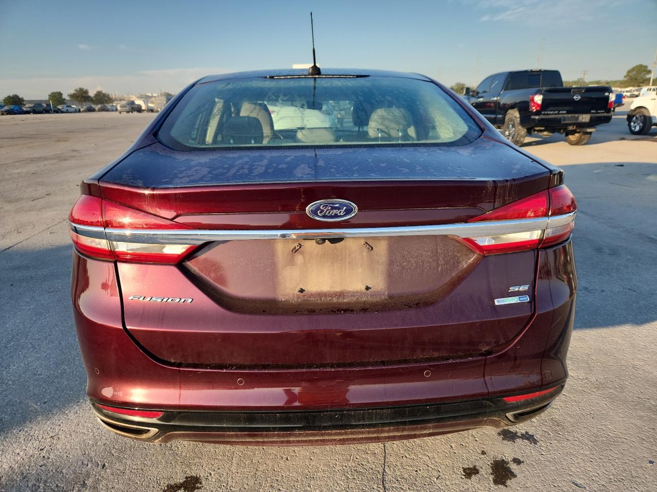 2017 Ford Fusion Se VIN: 3FA6P0T96HR197550 Lot: 81306015