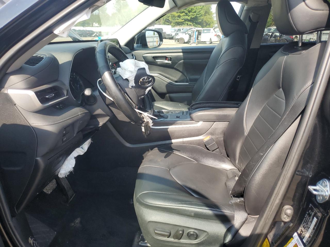 2021 Toyota Highlander Hybrid Xle VIN: 5TDHBRCH2MS515149 Lot: 81640785