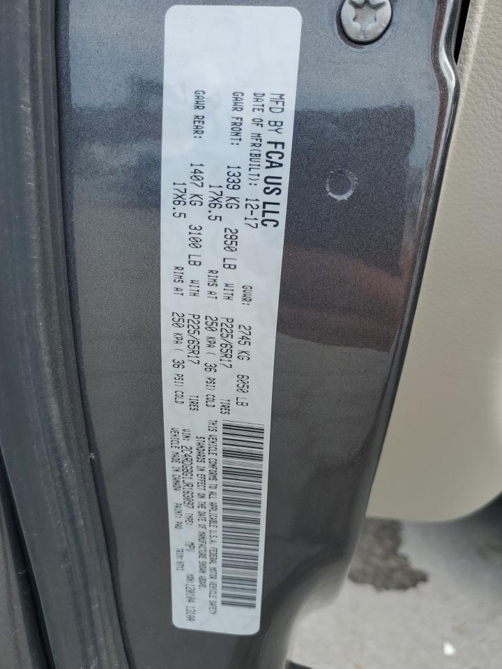 2018 Dodge Grand Caravan Se VIN: 2C4RDGBG1JR163097 Lot: 71778735