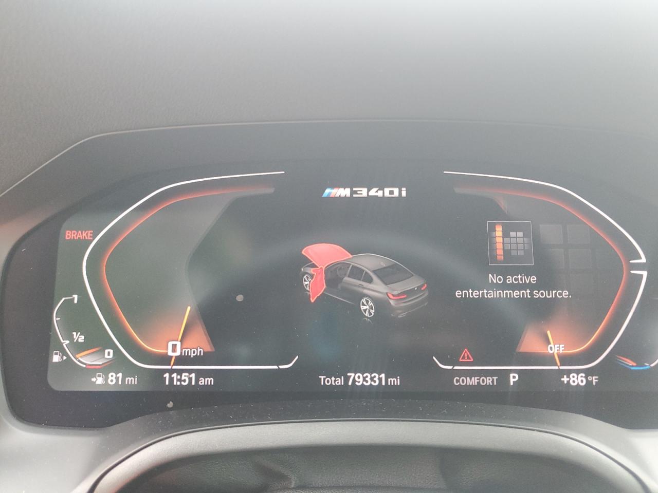 2021 BMW M340I VIN: 3MW5U7J02M8B51836 Lot: 80948675