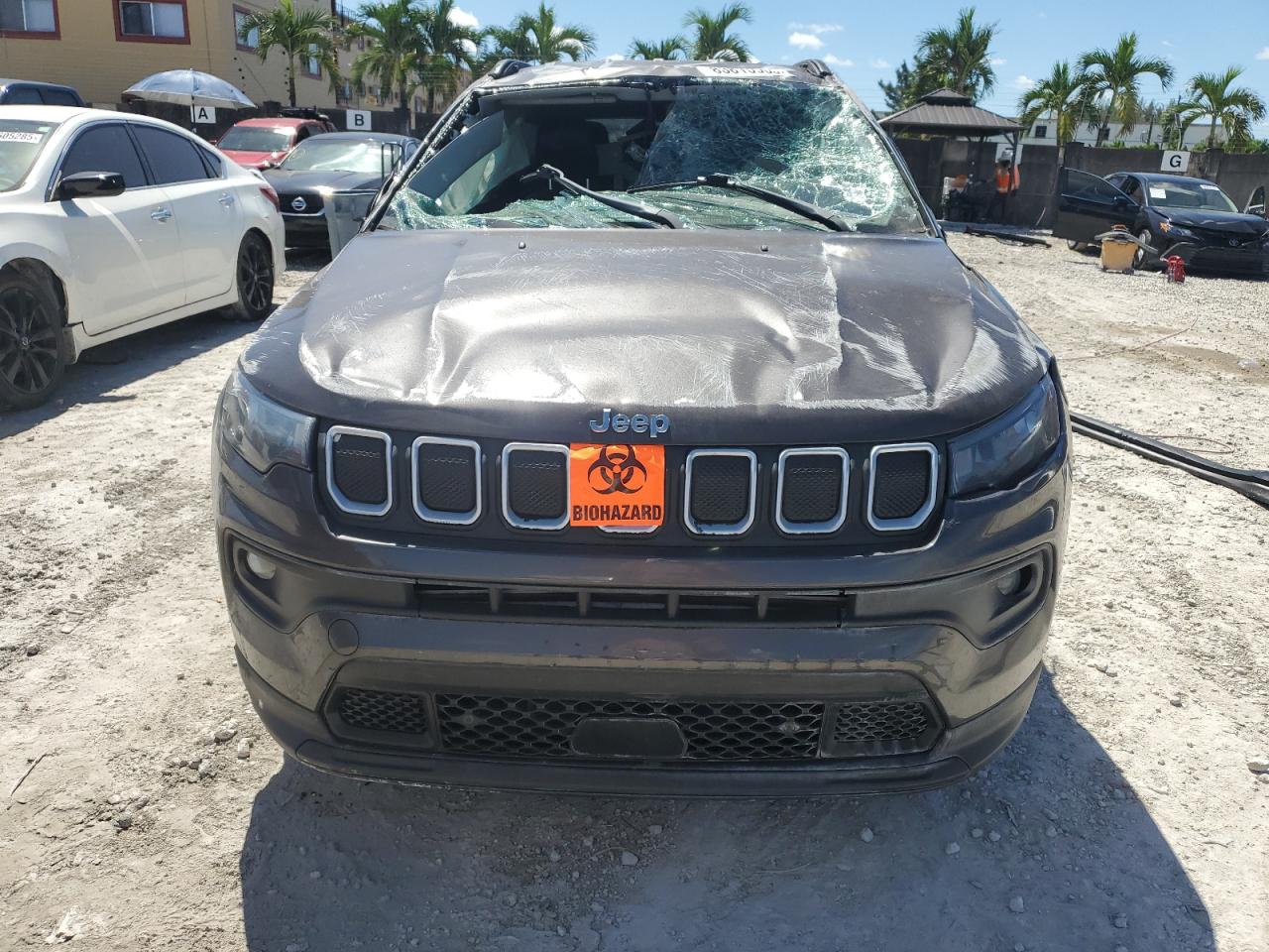 2022 Jeep Compass Latitude VIN: 3C4NJCBB0NT139798 Lot: 83815965