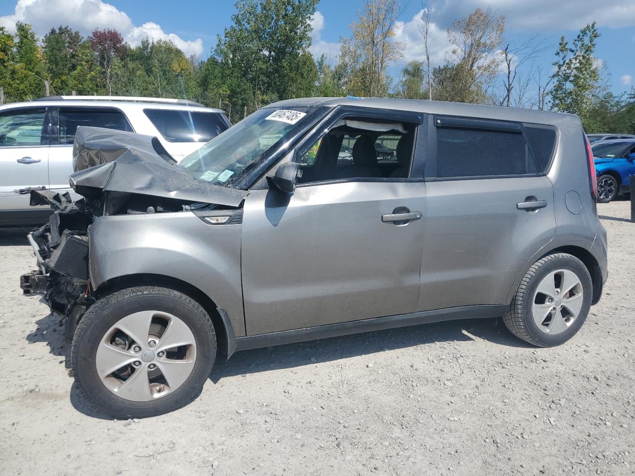 2014 Kia Soul grey null gas KNDJN2A22E7041133 photo #1
