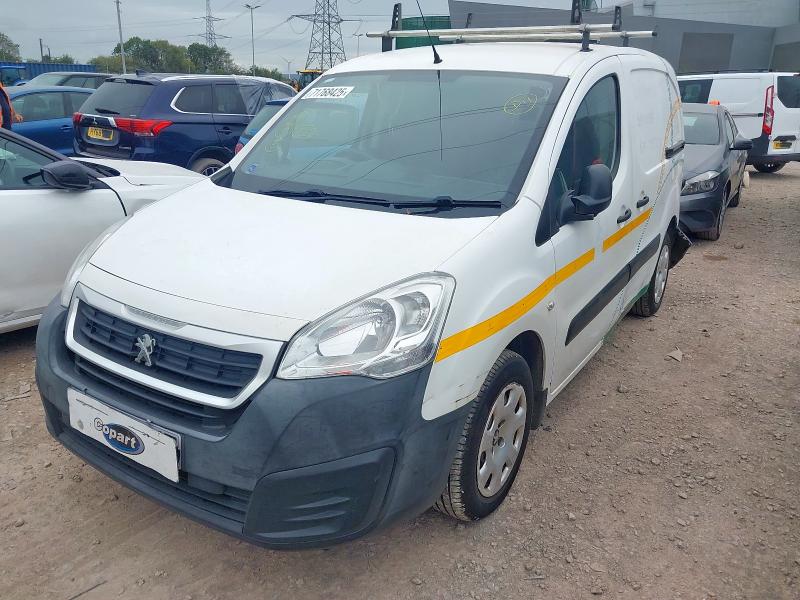 2015 PEUGEOT PARTNER 850 SE L1 BLUE HD  for sale at Copart BRISTOL