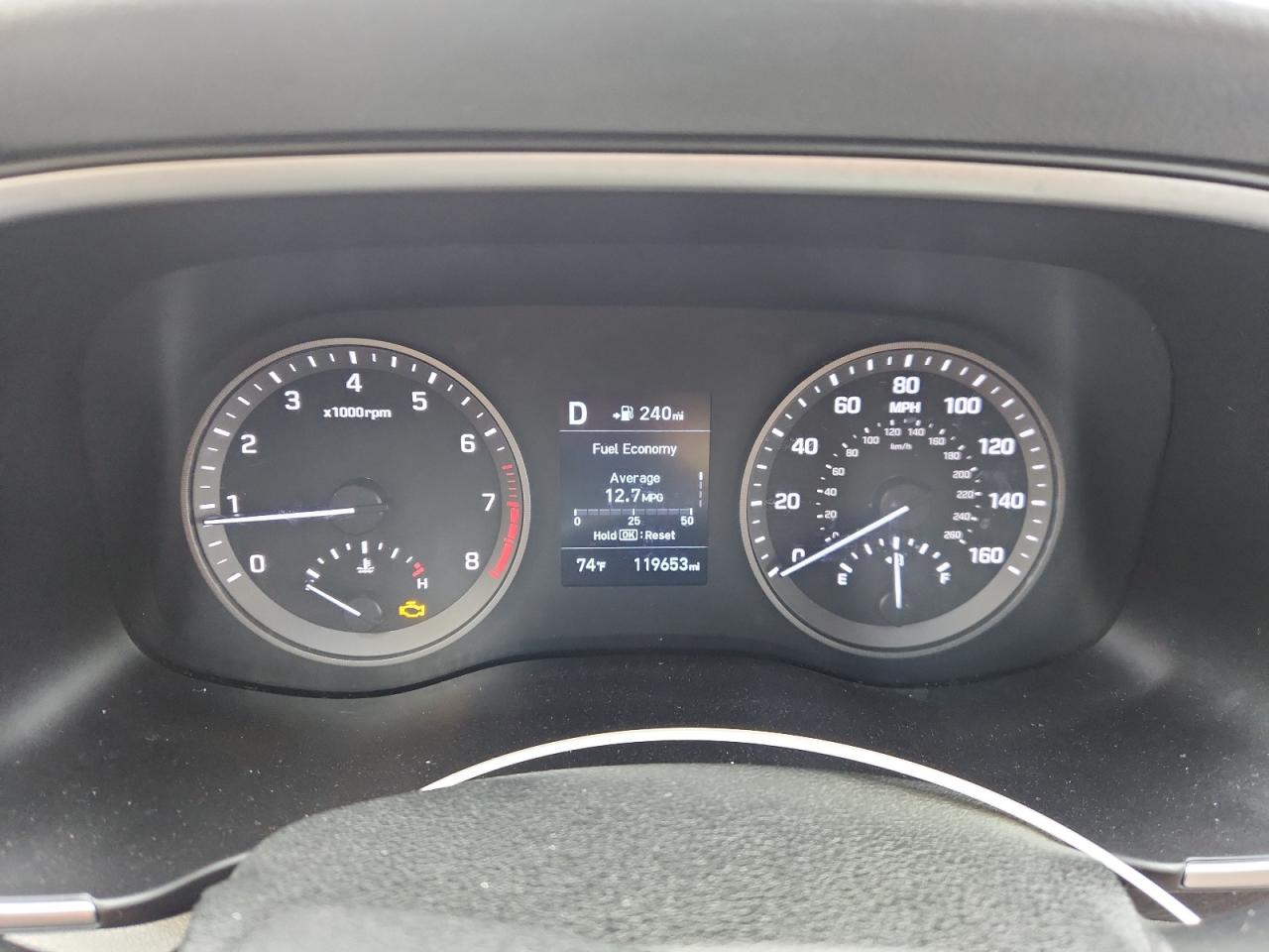 2019 Hyundai Tucson Se VIN: KM8J2CA40KU854110 Lot: 84392515