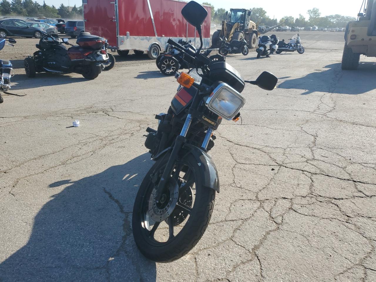 1984 Kawasaki Kz700 red roadster_bike gas JKAKZ6A10EA001184 photo #3