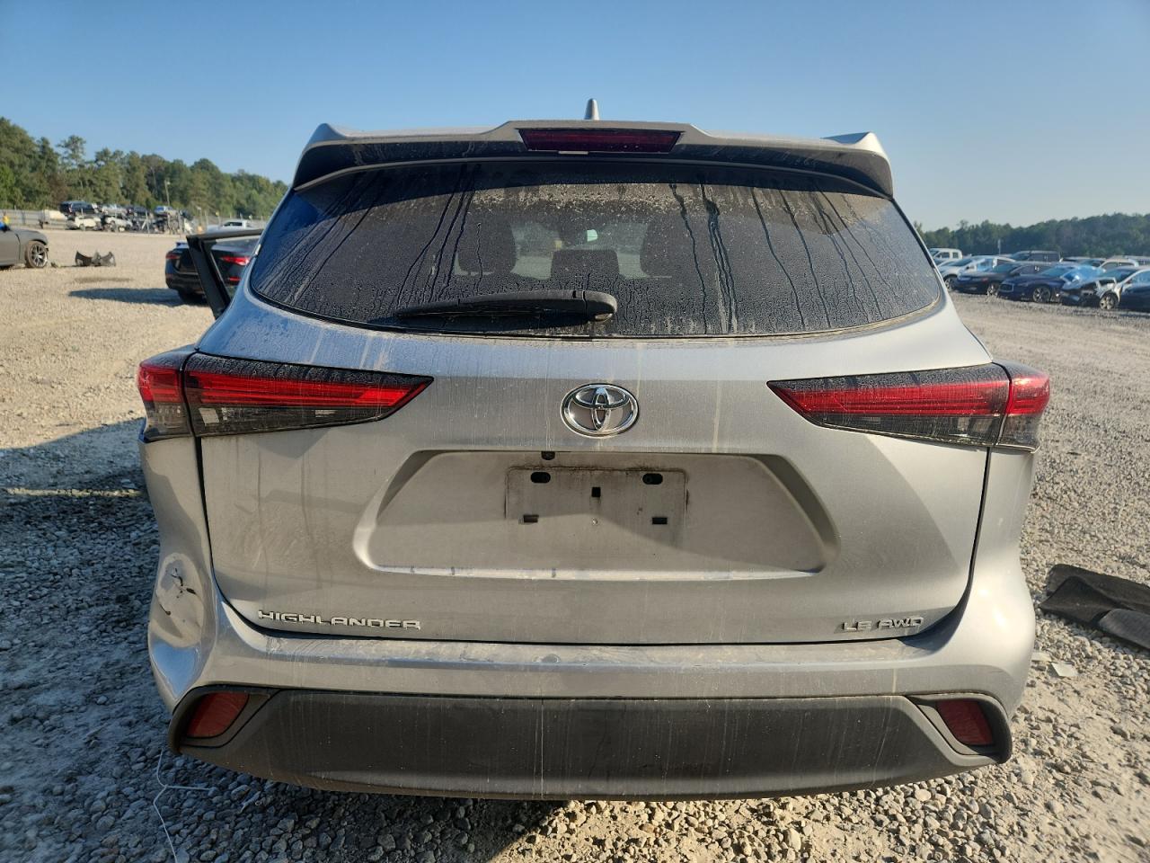 2021 Toyota Highlander L VIN: 5TDBZRBH7MS120404 Lot: 80251515