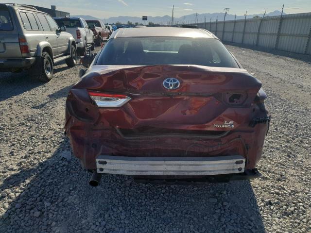  TOYOTA CAMRY 2018 Бургунди
