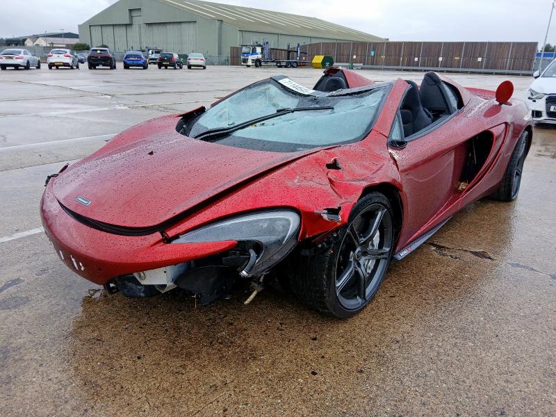 2015 MCLAREN 650S   for sale at Copart NEWBURY