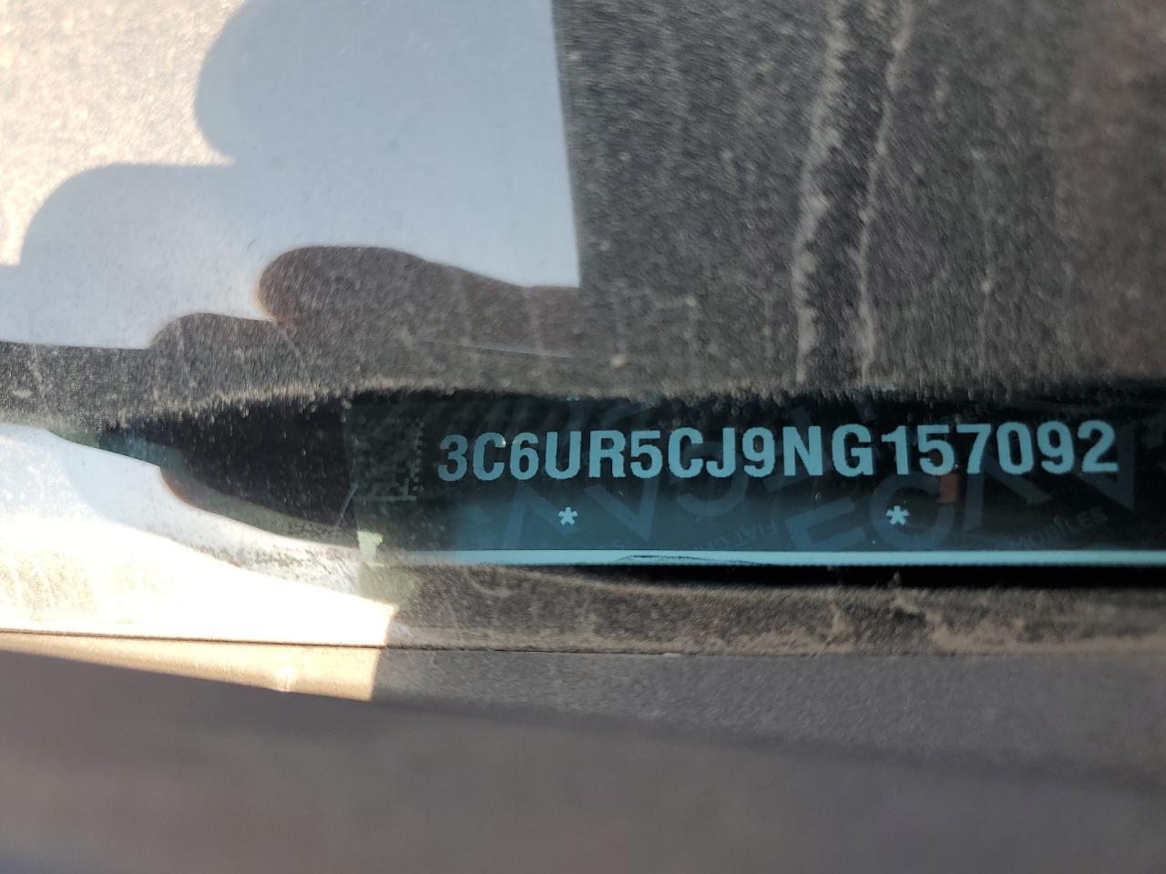 2022 Ram 2500 Tradesman VIN: 3C6UR5CJ9NG157092 Lot: 80557025