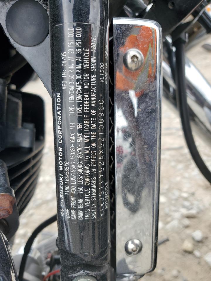 2005 Suzuki C90 VIN: JS1VY52AX52108360 Lot: 83792305