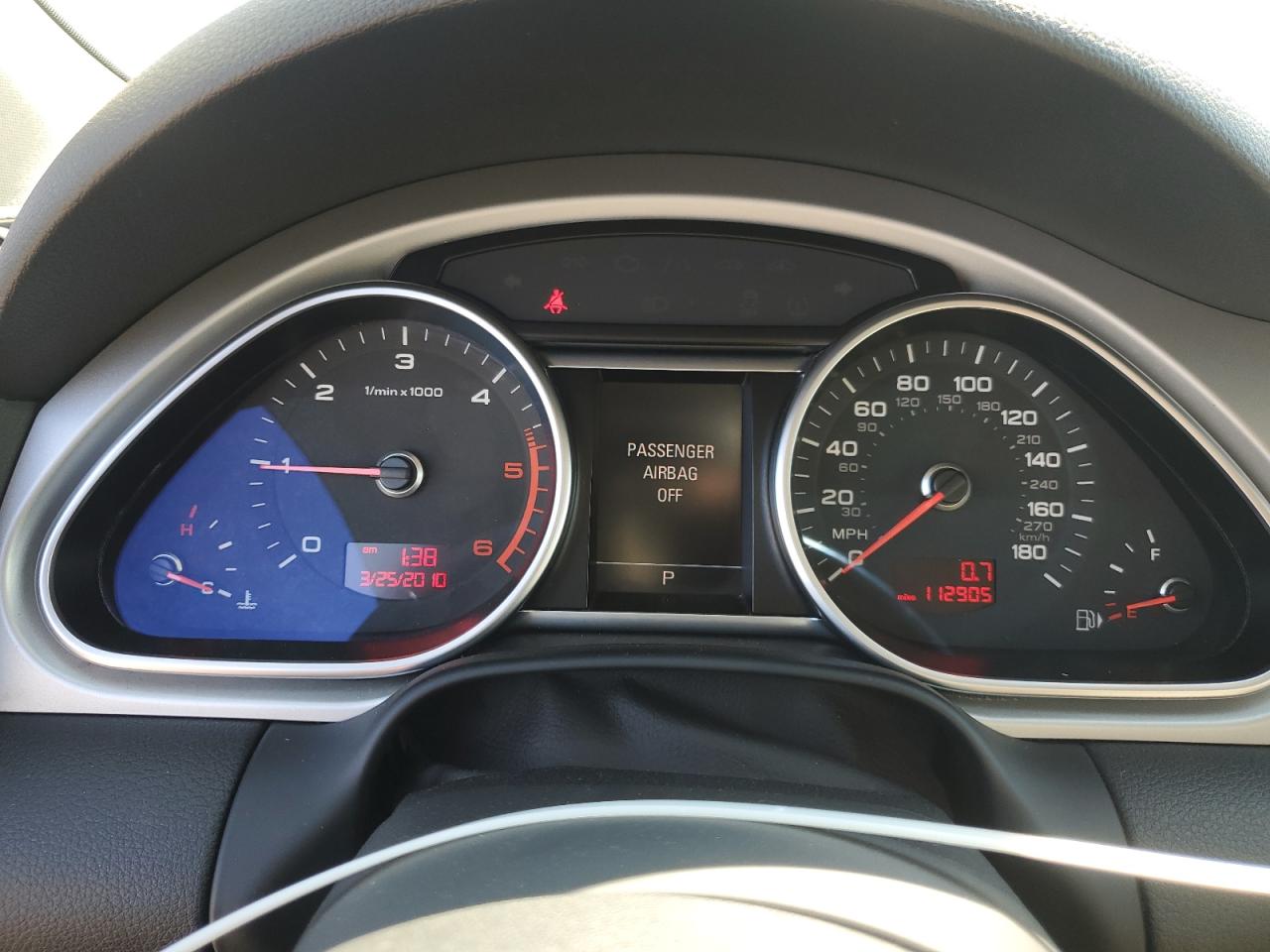 2010 Audi Q7 Prestige VIN: WA1VMAFE2AD006308 Lot: 80707055