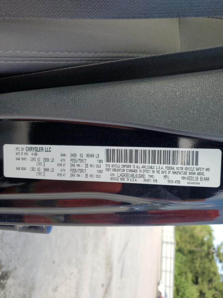 2008 Jeep Wrangler Unlimited X VIN: 1J4GA391X8L616091 Lot: 71962505