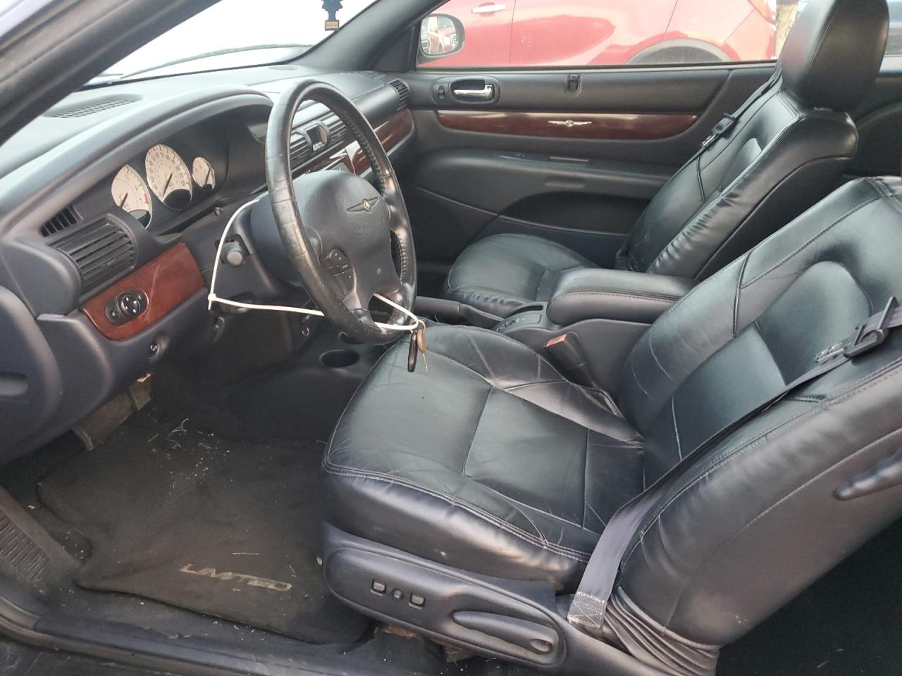 2002 Chrysler Sebring Limited VIN: 1C3EL65R12N300874 Lot: 80296695