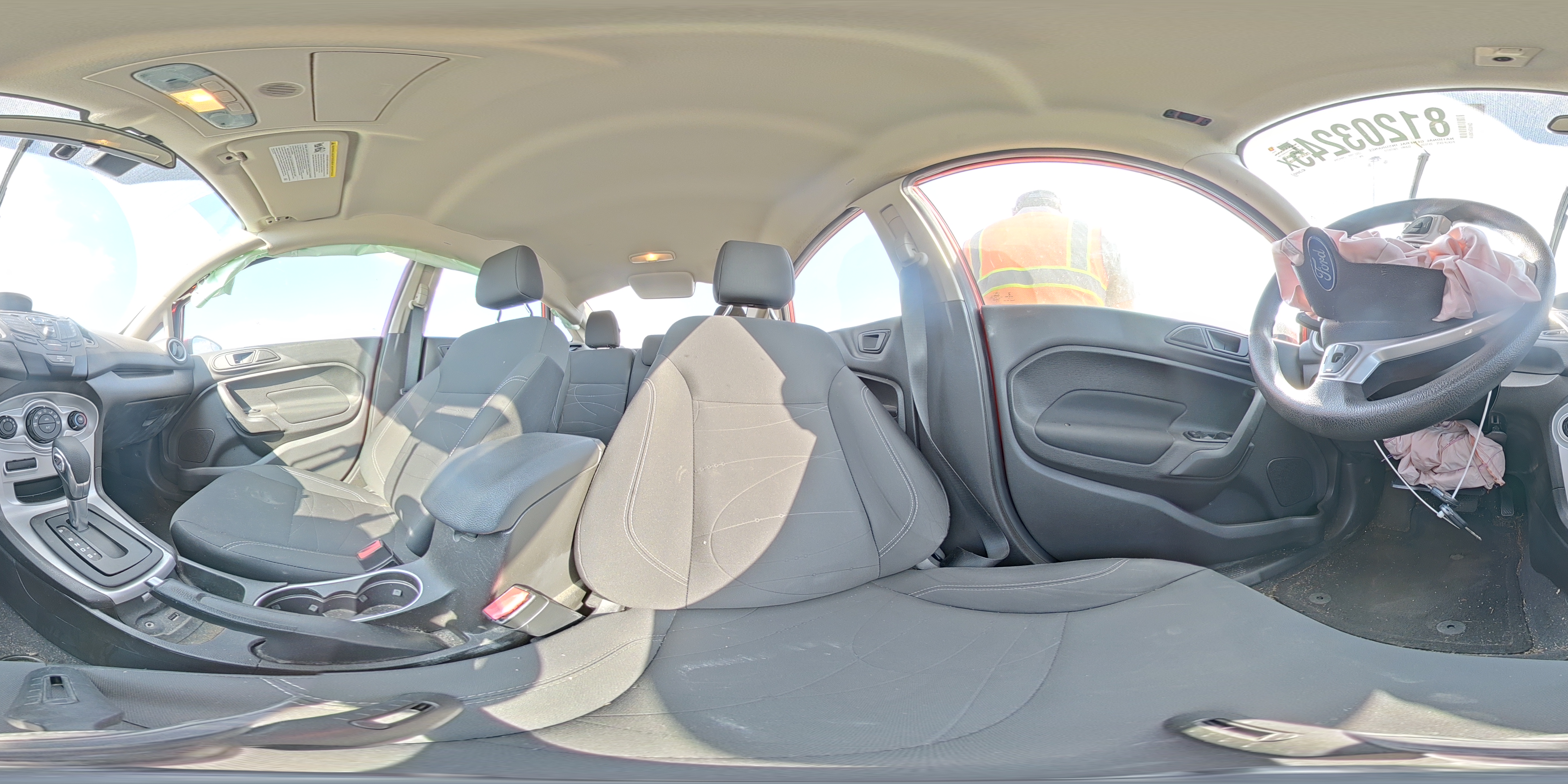 2019 Ford Fiesta Se VIN: 3FADP4BJ2KM142169 Lot: 81203245