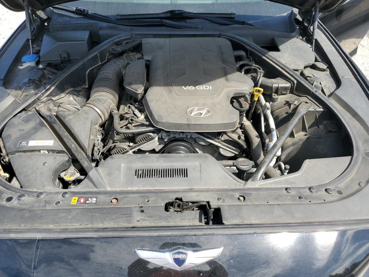 2016 Hyundai Genesis 3.8L VIN: KMHGN4JEXGU118427 Lot: 80609665