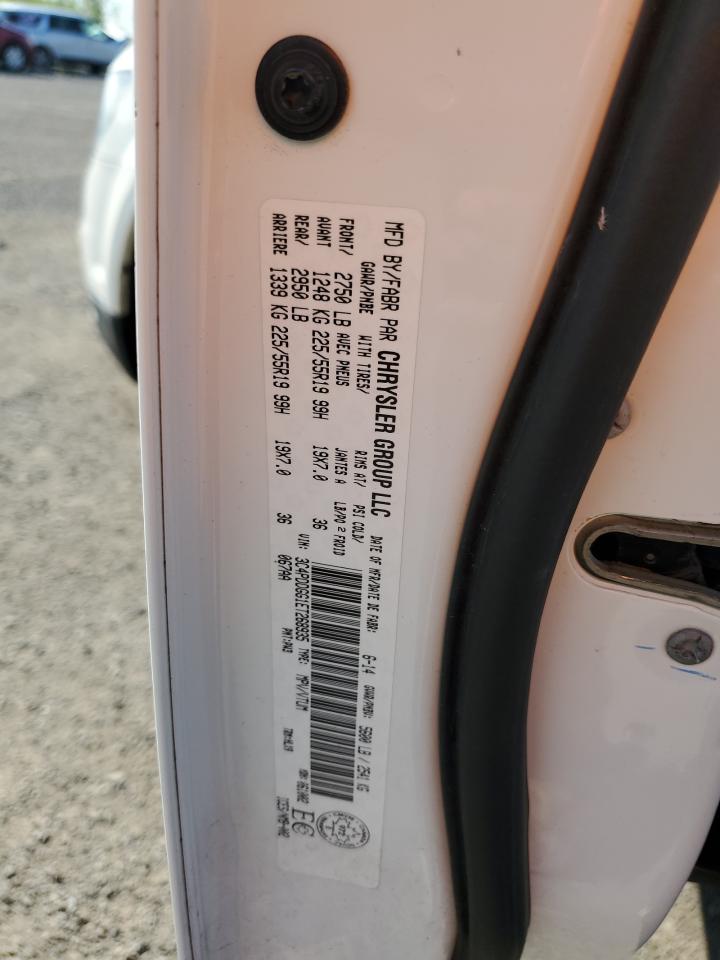 2014 Dodge Journey Crossroad VIN: 3C4PDDGG1ET268935 Lot: 70504825