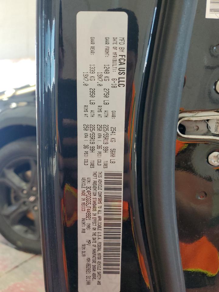 2018 Dodge Journey Crossroad VIN: 3C4PDDGG5JT449921 Lot: 71426155