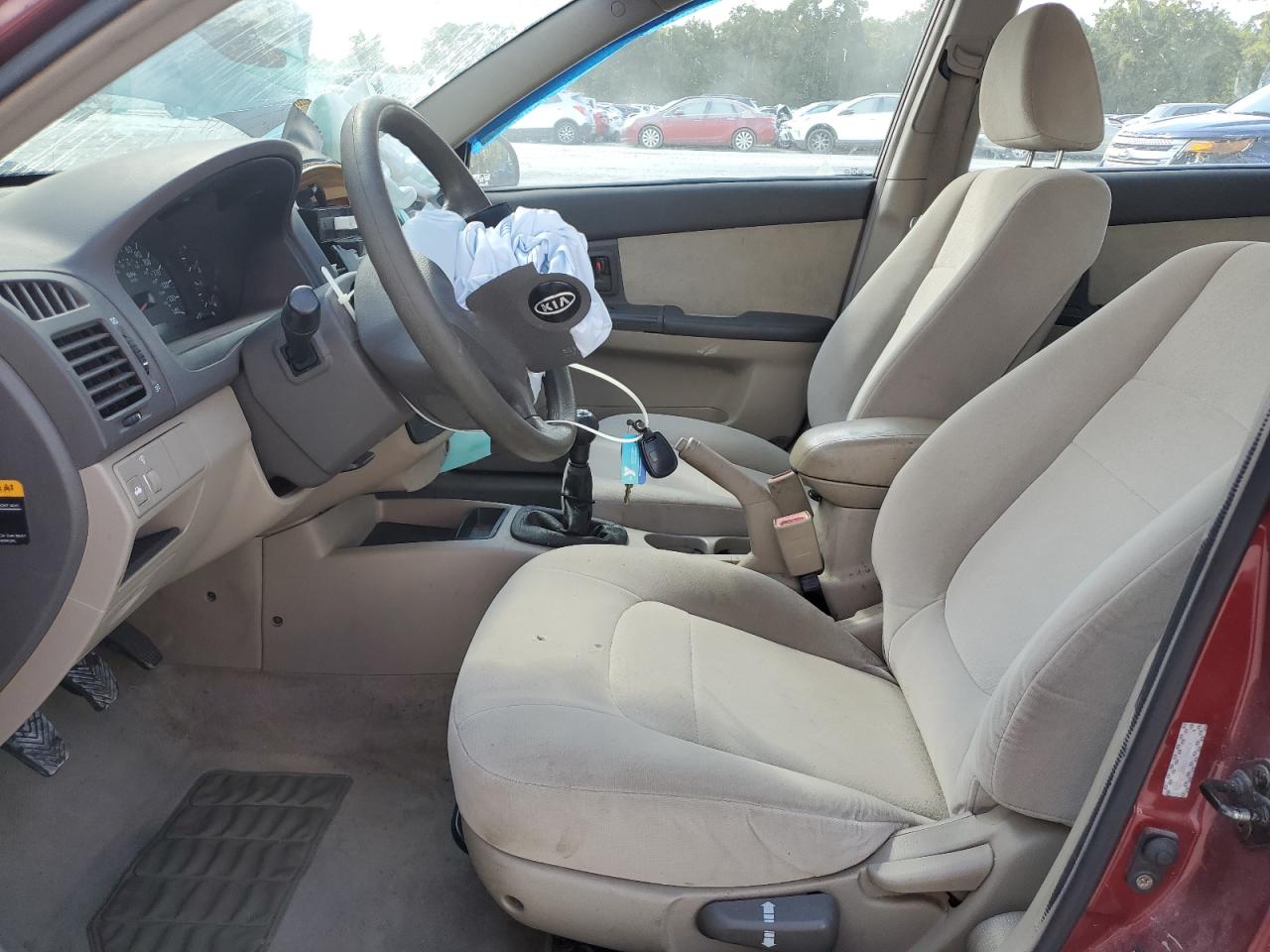 2006 Kia Spectra Lx VIN: KNAFE121X65248725 Lot: 82126215