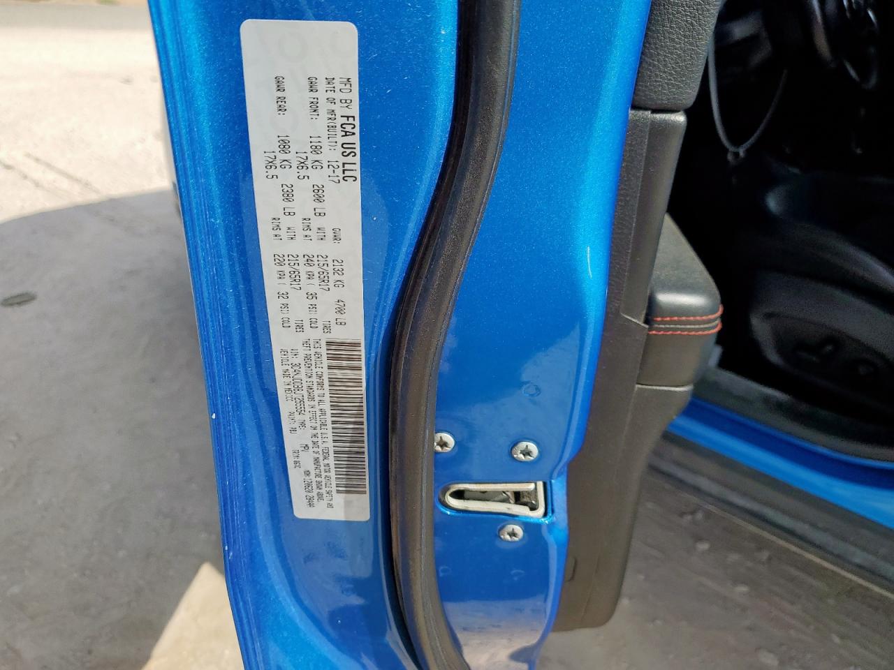 2018 Jeep Compass Trailhawk VIN: 3C4NJDDB8JT255554 Lot: 71521945