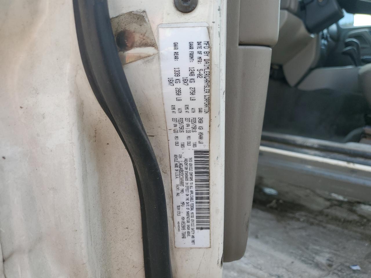 2002 Jeep Grand Cherokee Laredo VIN: 1J4GW48S22C309085 Lot: 80835135