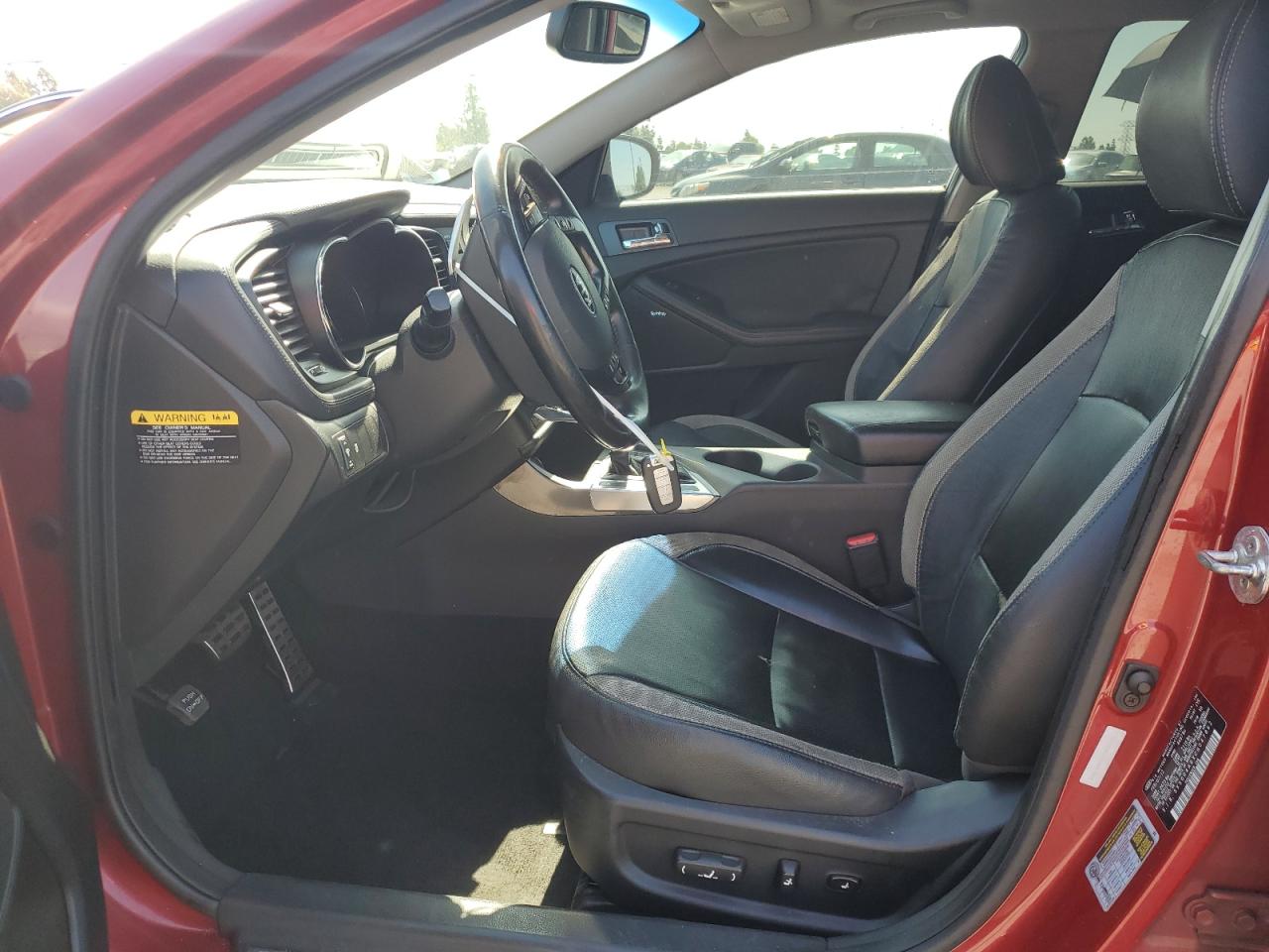 2012 Kia Optima Sx VIN: 5XXGR4A6XCG047862 Lot: 82155905