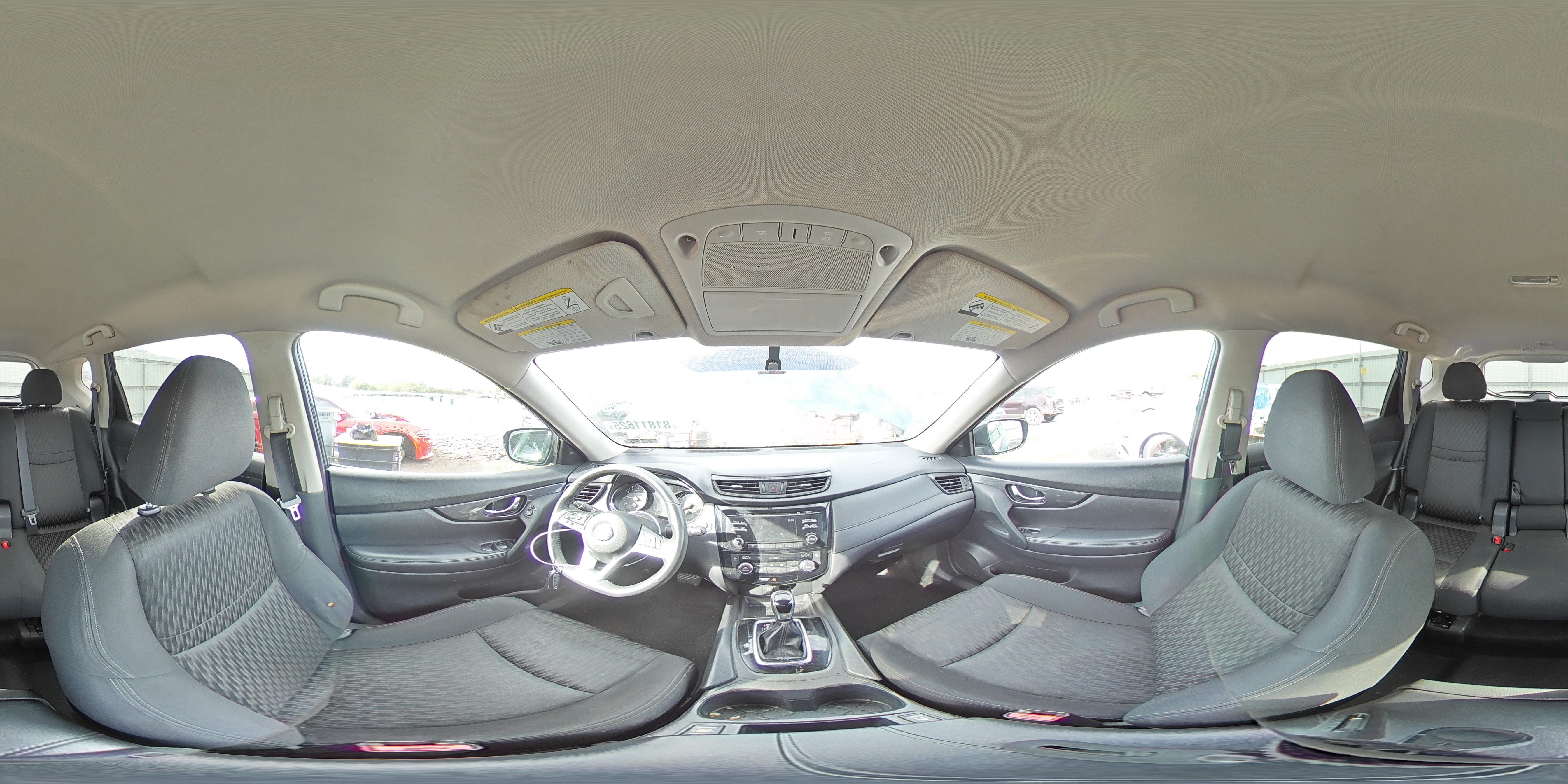 2017 Nissan Rogue S VIN: KNMAT2MT0HP592658 Lot: 81811625