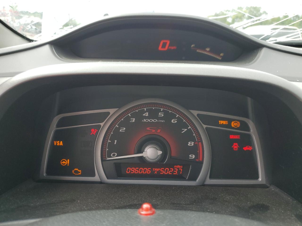 2009 Honda Civic Si VIN: 2HGFG21599H702534 Lot: 80914265