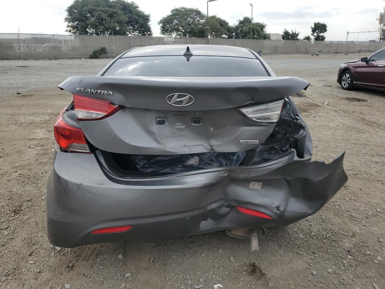 2013 Hyundai Elantra Gls VIN: 5NPDH4AE9DH168823 Lot: 80028715