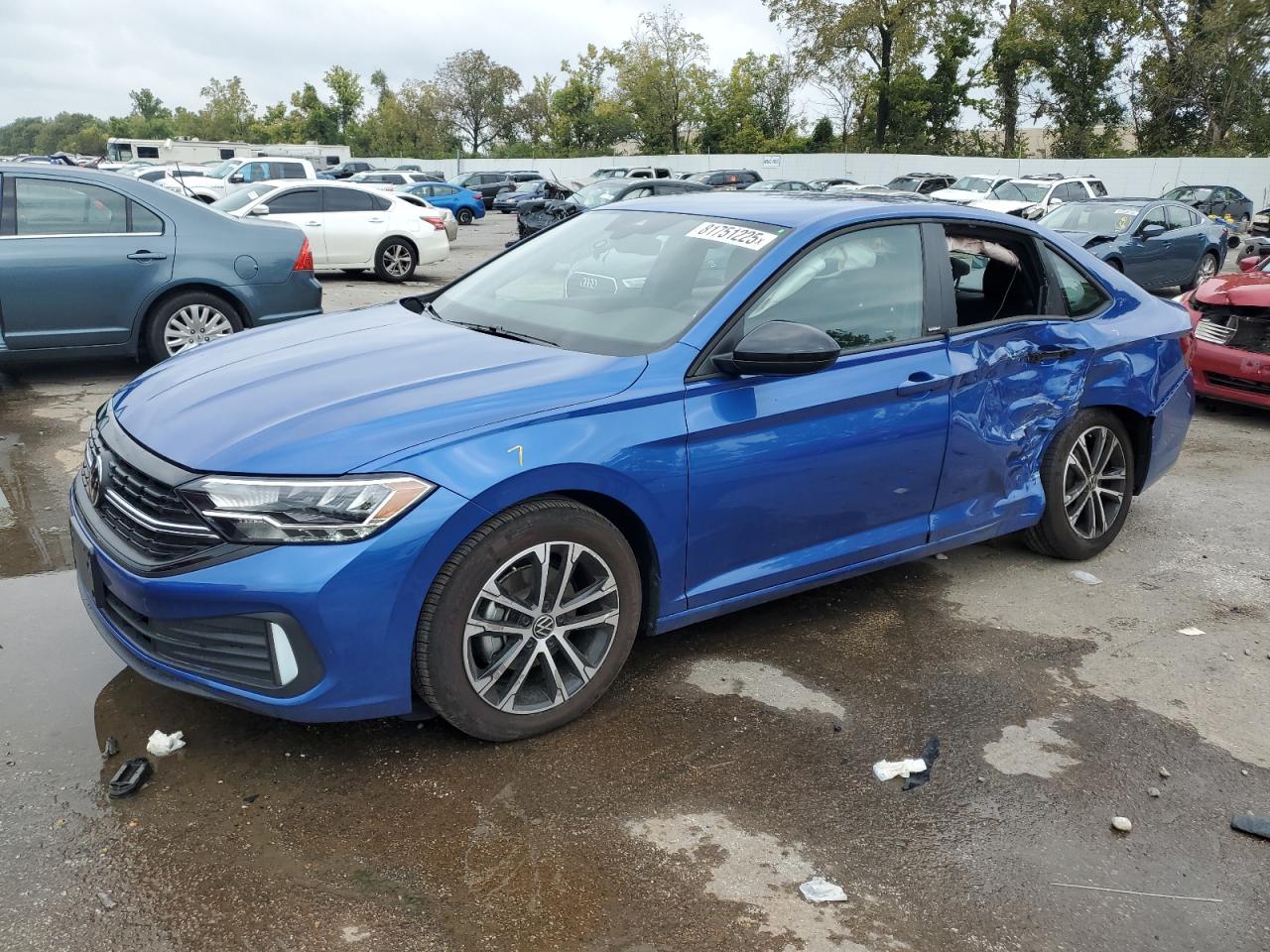 VOLKSWAGEN JETTA 2024. Lot# 81751225. VIN 3VWAM7BU0RM054763. Photo 1