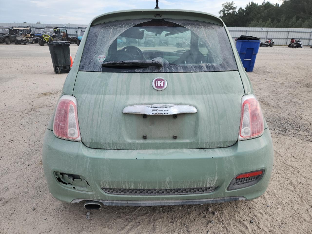 2015 Fiat 500 Sport VIN: 3C3CFFBR0FT570414 Lot: 83857675