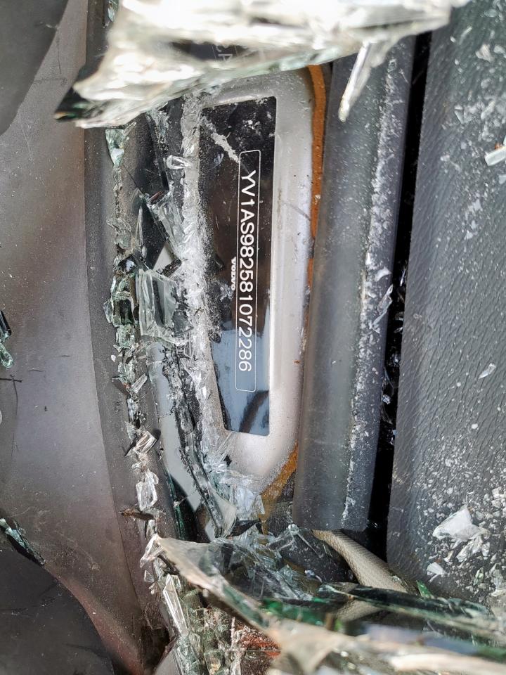 2008 Volvo S80 3.2 VIN: YV1AS982581072286 Lot: 70957705