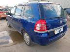 2011 VAUXHALL ZAFIRA DESIGN for sale at Copart PETERLEE