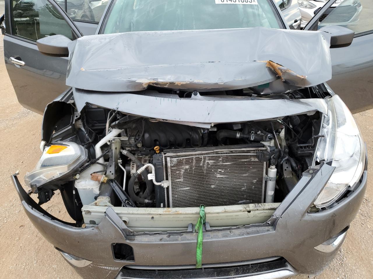 2018 Nissan Versa S VIN: 3N1CN7APXJL826218 Lot: 81431885