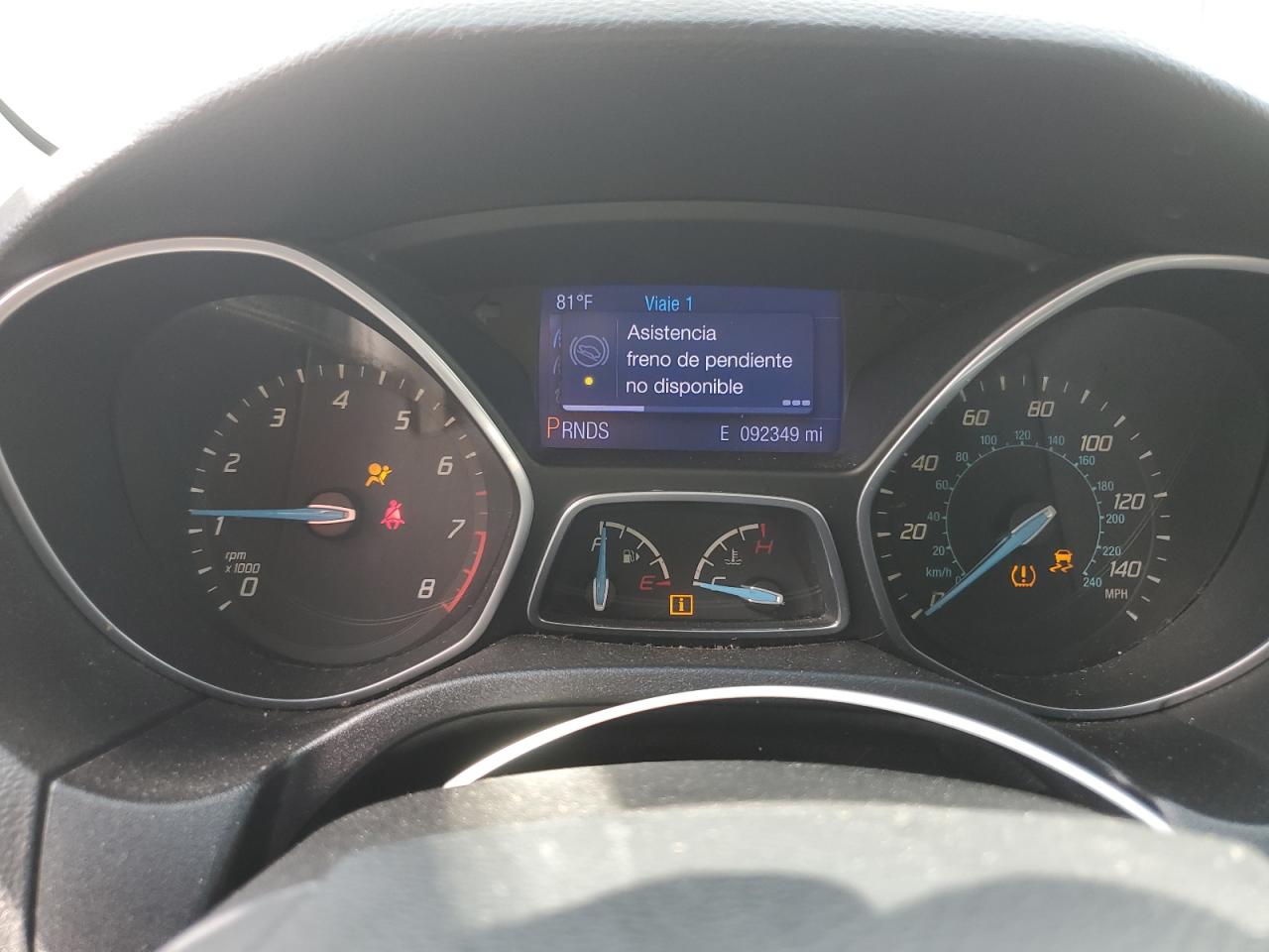 2013 Ford Focus Se VIN: 1FADP3F27DL196049 Lot: 81281425