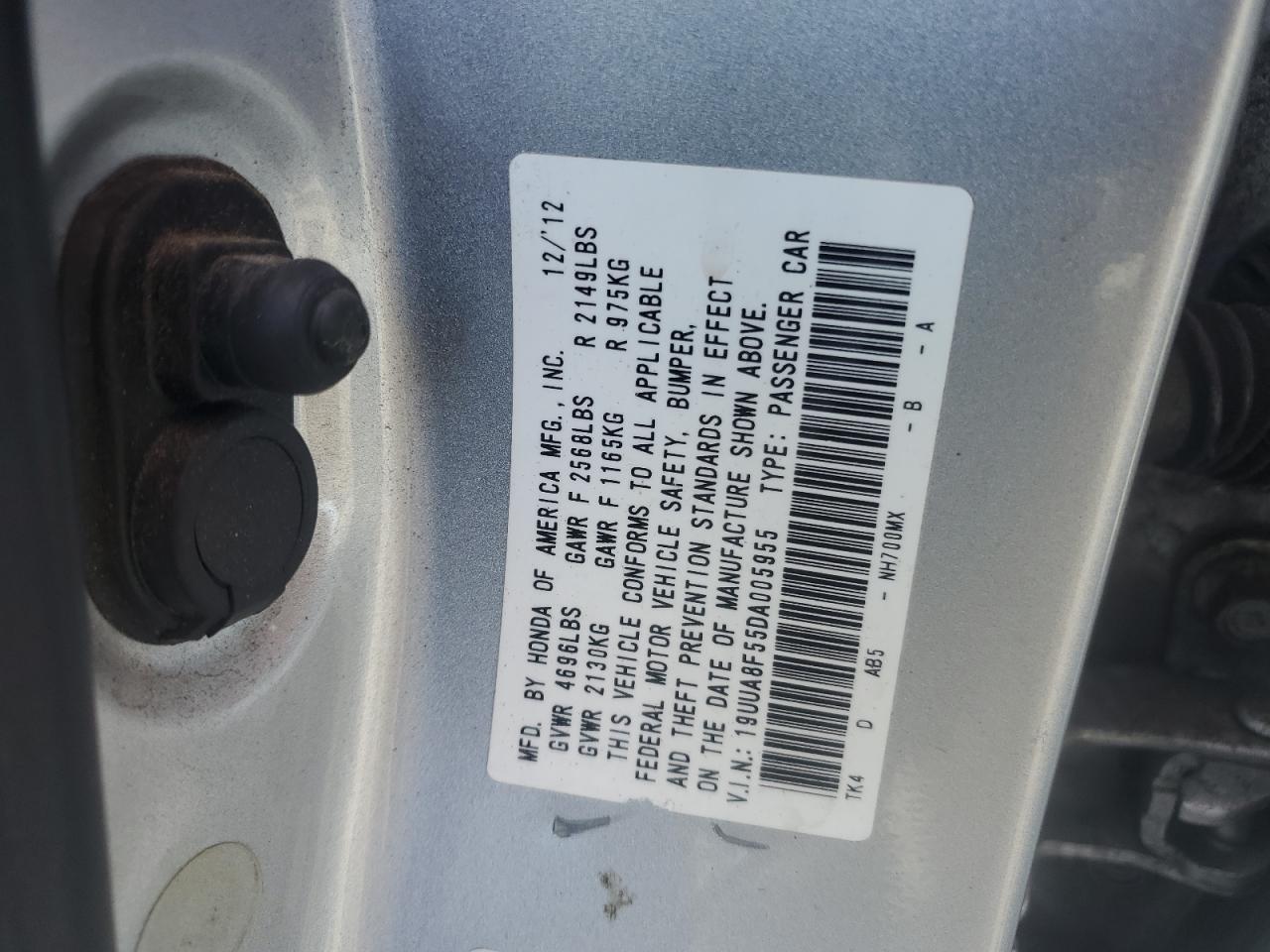 2013 Acura Tl Tech VIN: 19UUA8F55DA005955 Lot: 71485215
