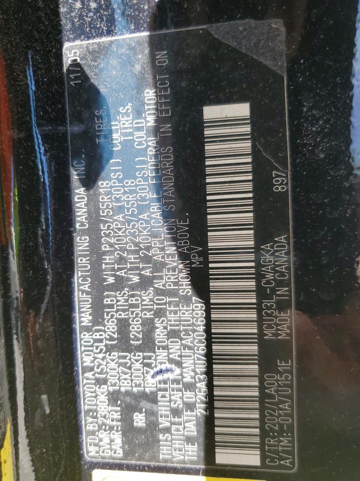 2006 Lexus Rx 330 VIN: 2T2GA31U76C046997 Lot: 70962475