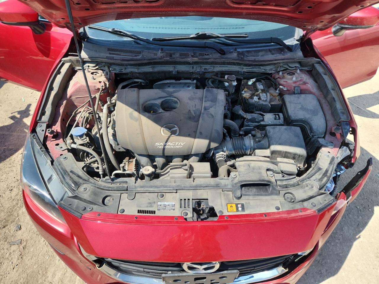 2018 Mazda 3 Touring VIN: 3MZBN1V37JM238877 Lot: 80275175