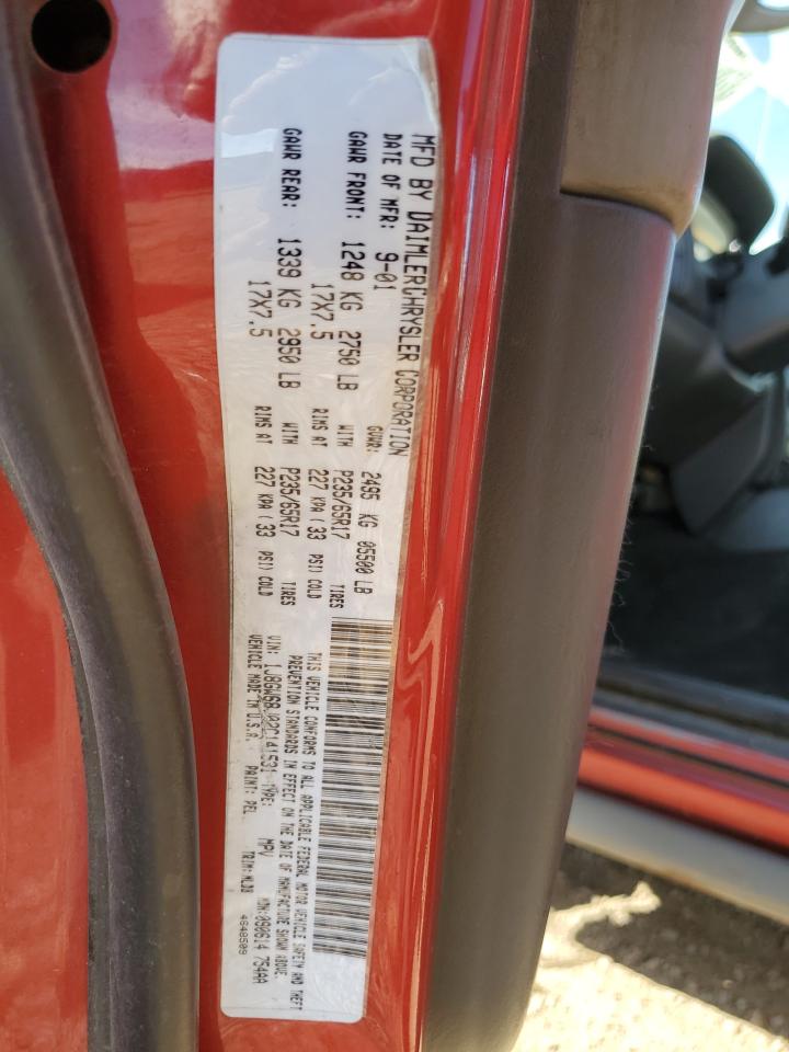 2002 Jeep Grand Cherokee Overland VIN: 1J8GW68J02C141531 Lot: 81875595