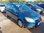 2007 VAUXHALL ZAFIRA LIFE  for sale at Copart SANDWICH