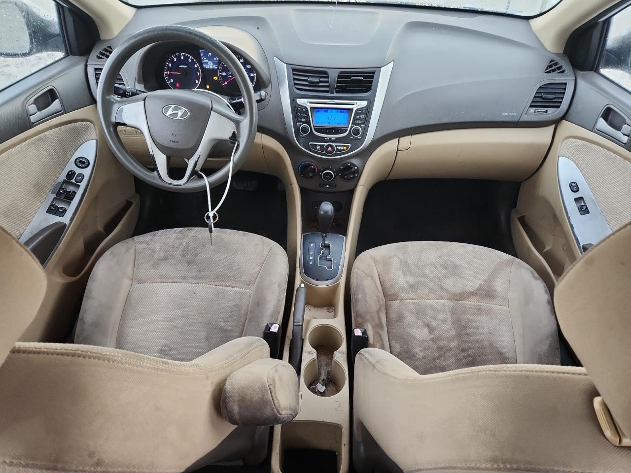 2013 Hyundai Accent Gls VIN: KMHCT4AE5DU348828 Lot: 81838025