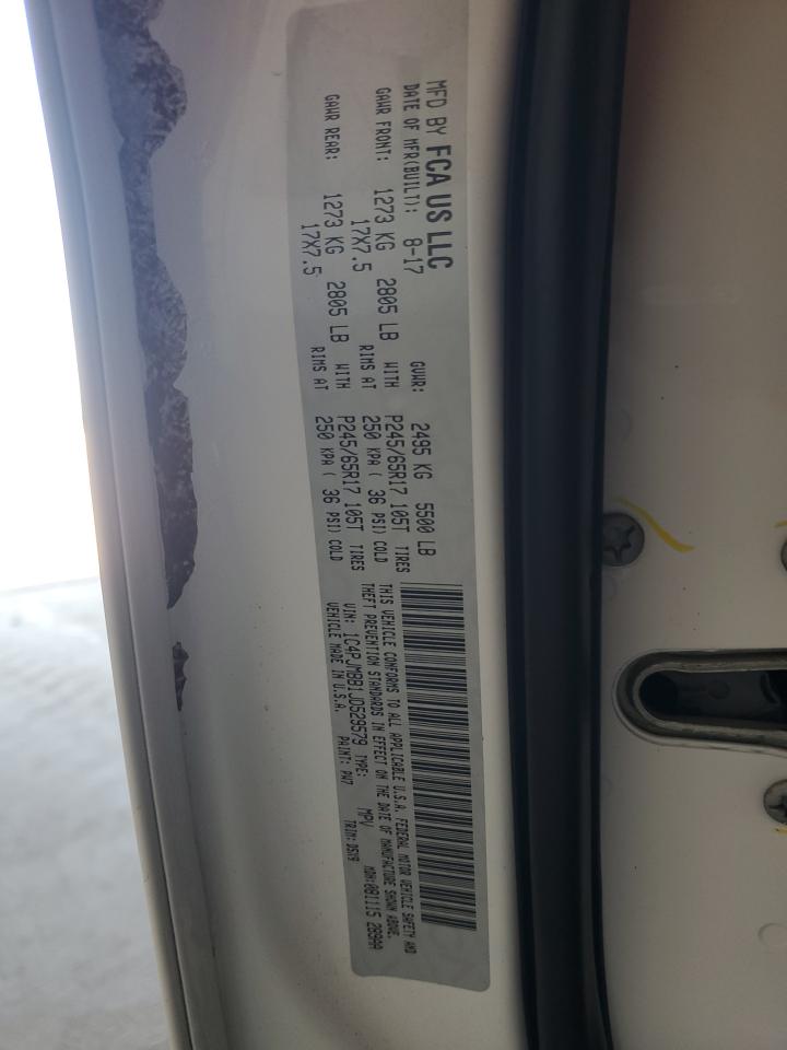 2018 Jeep Cherokee Trailhawk VIN: 1C4PJMBB1JD529579 Lot: 80113595