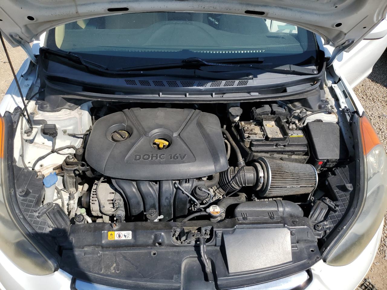 2013 Hyundai Elantra Gls VIN: 5NPDH4AE9DH383215 Lot: 81031735