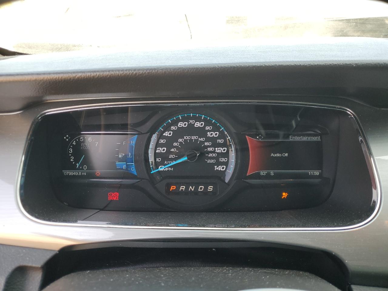 2017 Ford Taurus Sel VIN: 1FAHP2E81HG140060 Lot: 80864995