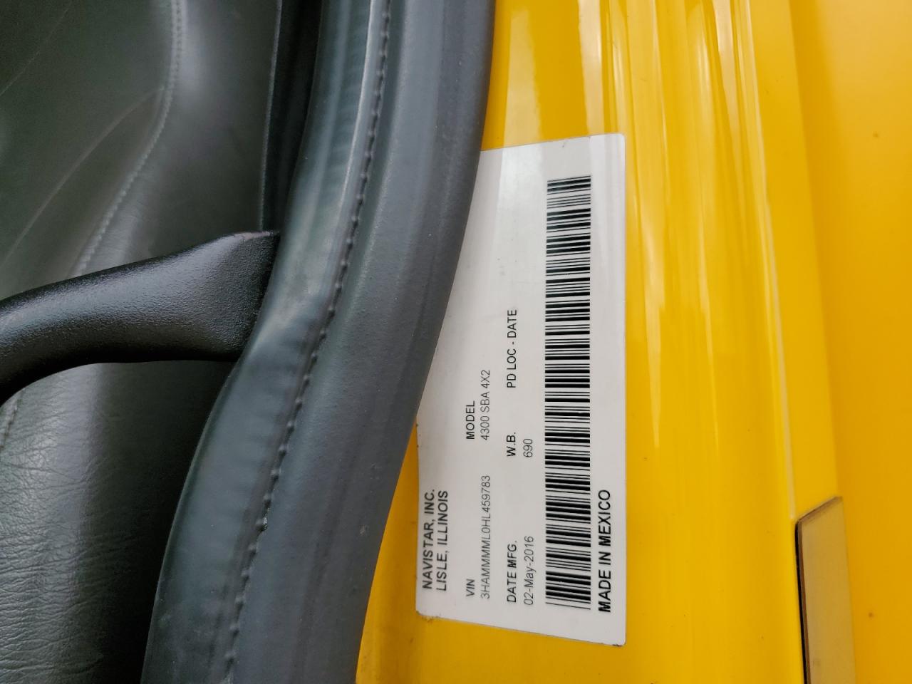 2017 International 4000 4300 VIN: 3HAMMMML0HL459783 Lot: 69981135