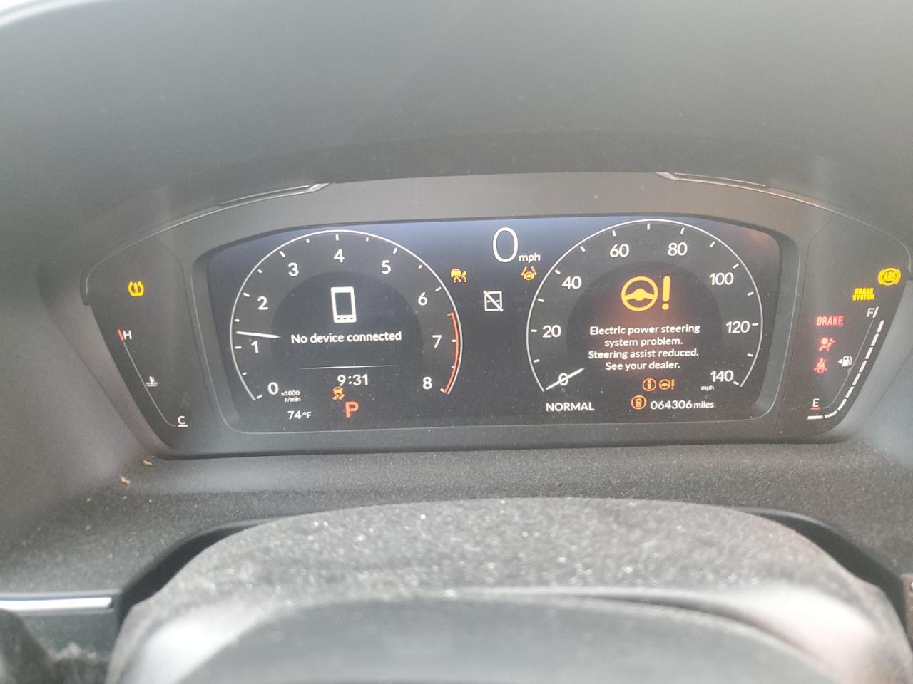 2023 Honda Pilot Elite VIN: 5FNYG1H87PB030302 Lot: 84831925