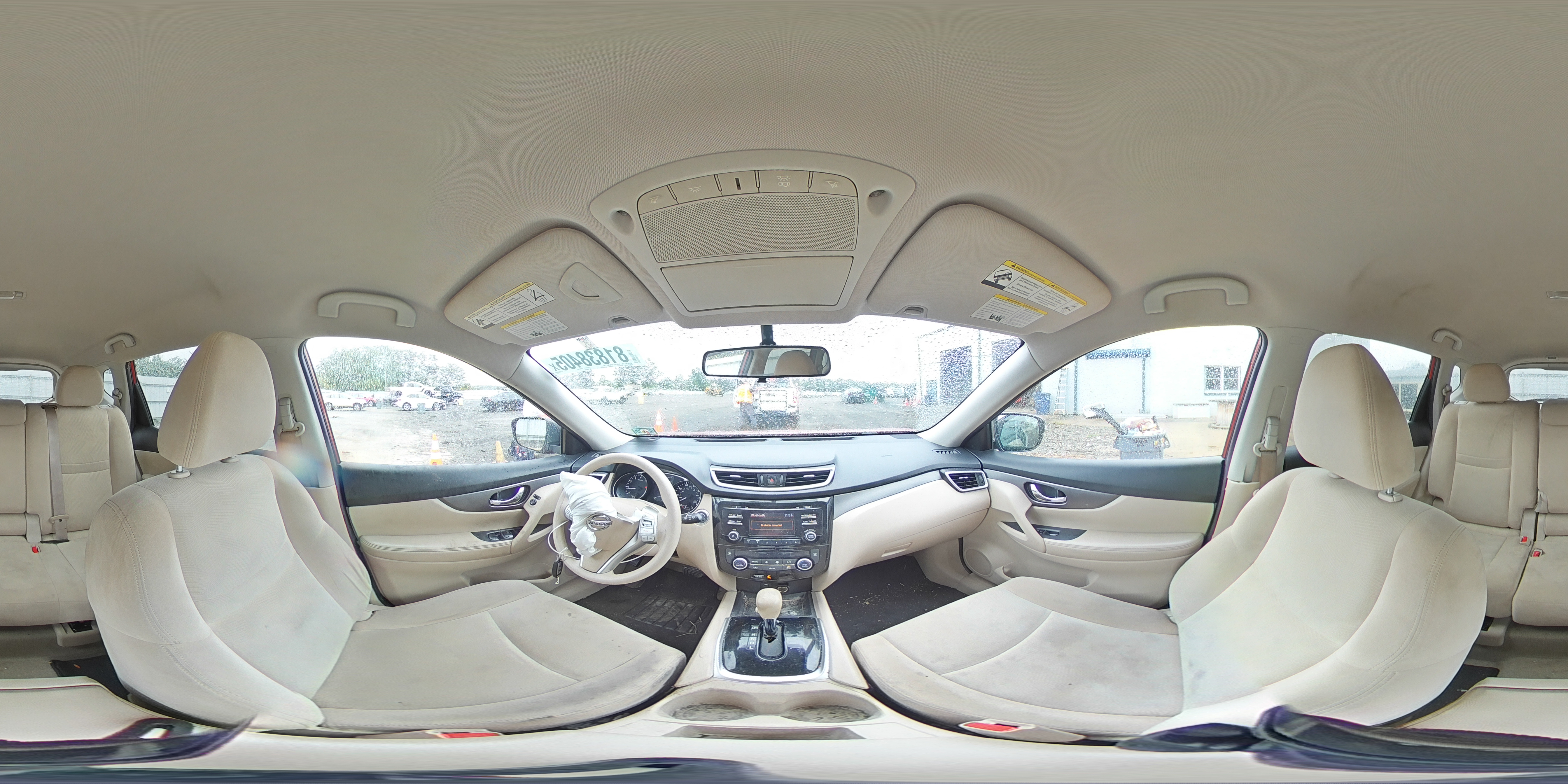 2015 Nissan Rogue S VIN: KNMAT2MV6FP509376 Lot: 81838405