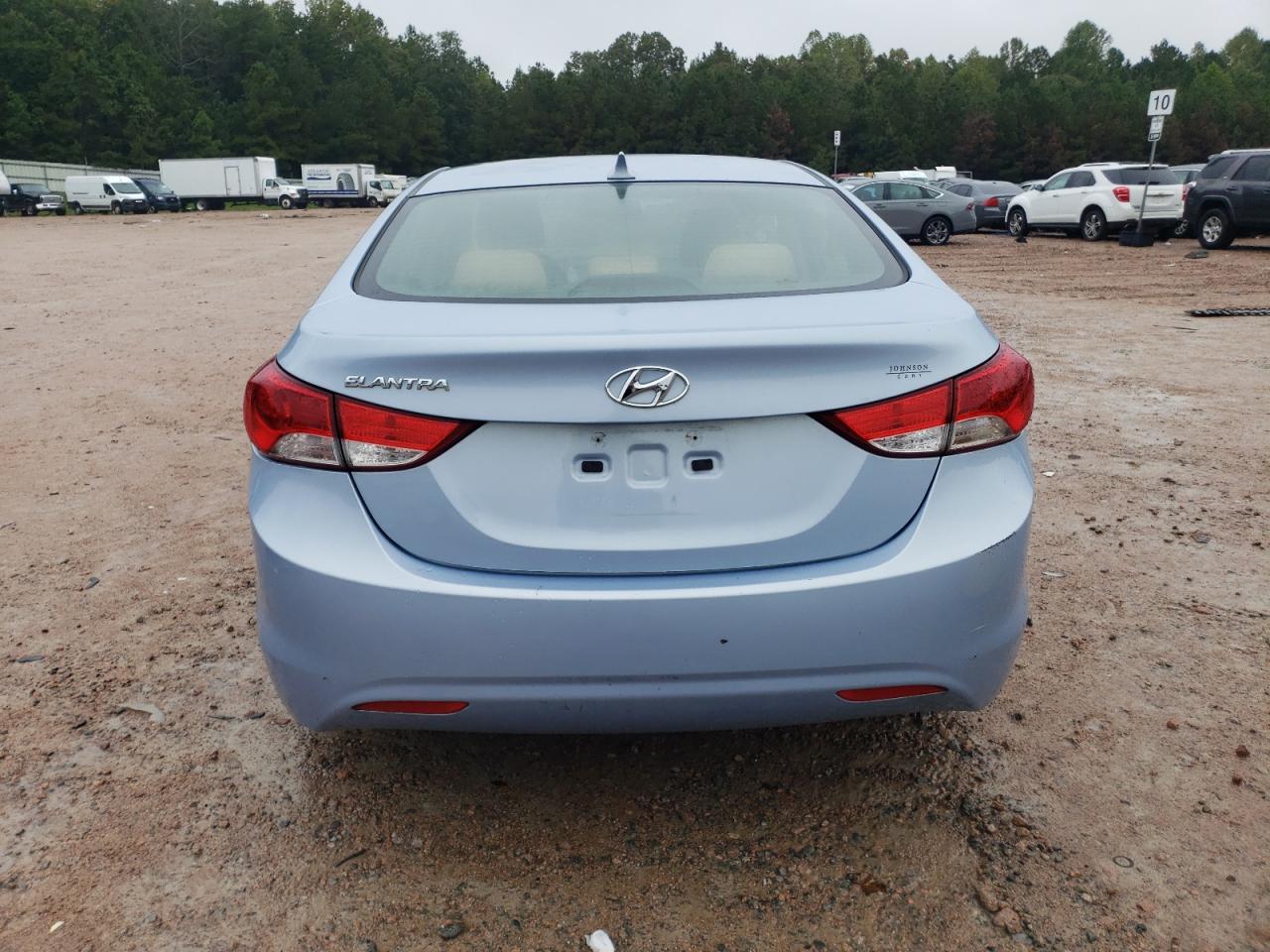 2013 Hyundai Elantra Gls VIN: KMHDH4AE5DU845691 Lot: 81006535