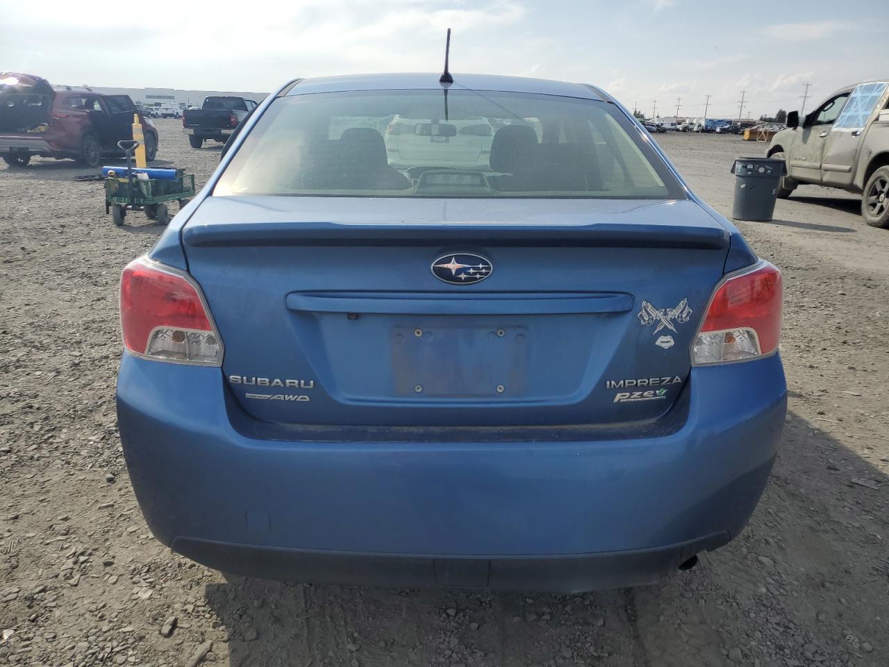 2015 Subaru Impreza VIN: JF1GJAA6XFH011835 Lot: 71836465