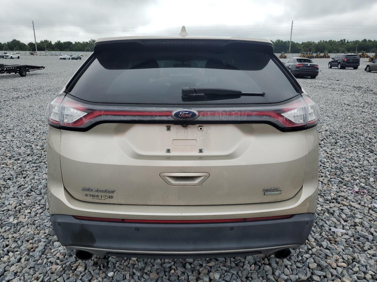 2017 Ford Edge Sel VIN: 2FMPK3J91HBC52272 Lot: 80206525